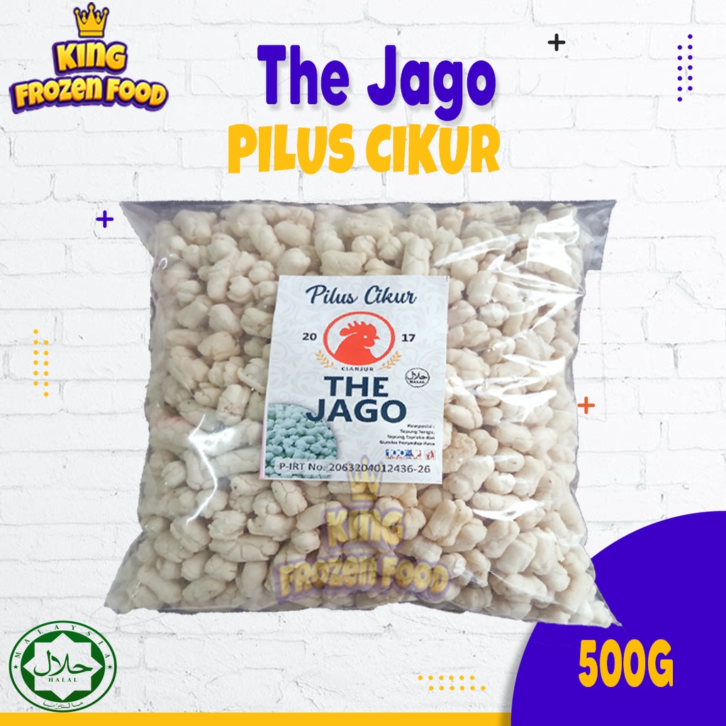 PILUS CIKUR/PILUS KENCUR /PILUS PEDAS THE JAGO 500G 250G KRIUK