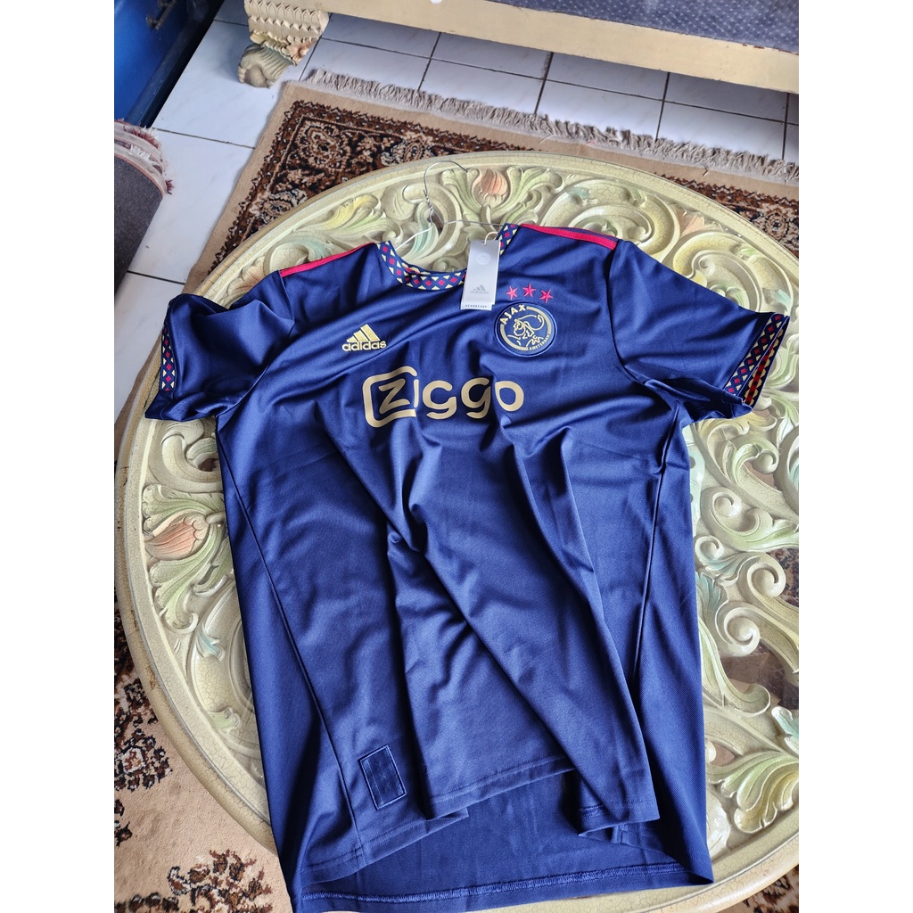Jersey Baju Bola Ajax Amsterdam Away Eredivisie 2022/2023 Original Adidas BNWT Baru
