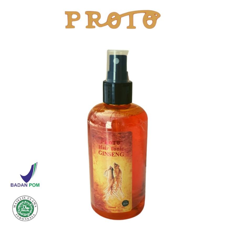 ➼ PROTO HAIR TONIC GINSENG ORIGINAL 250ML - HAIR TONIC PROTO ♘