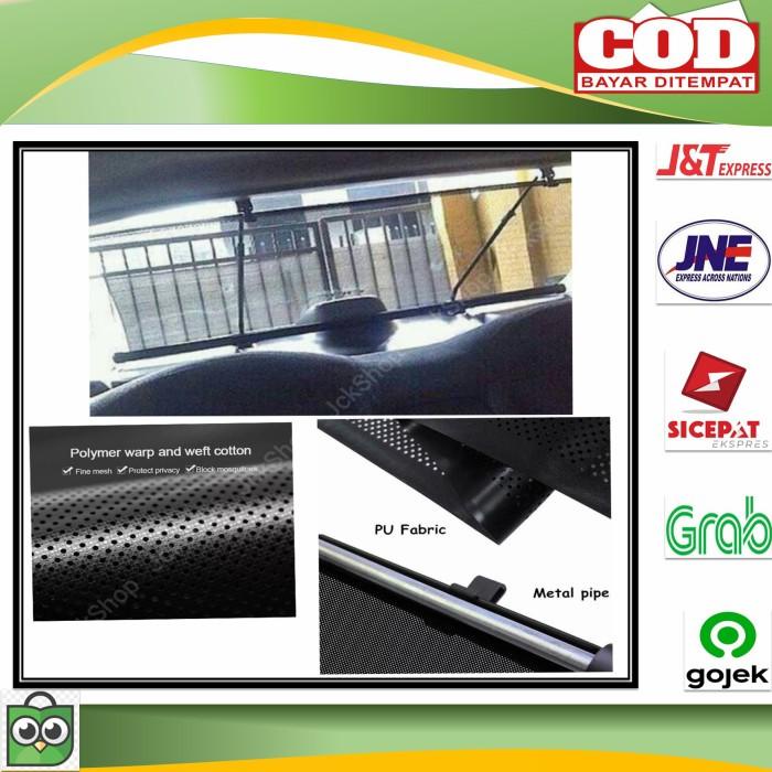 Krey Roll Tirai Kaca Belakang Mobil Sedan
