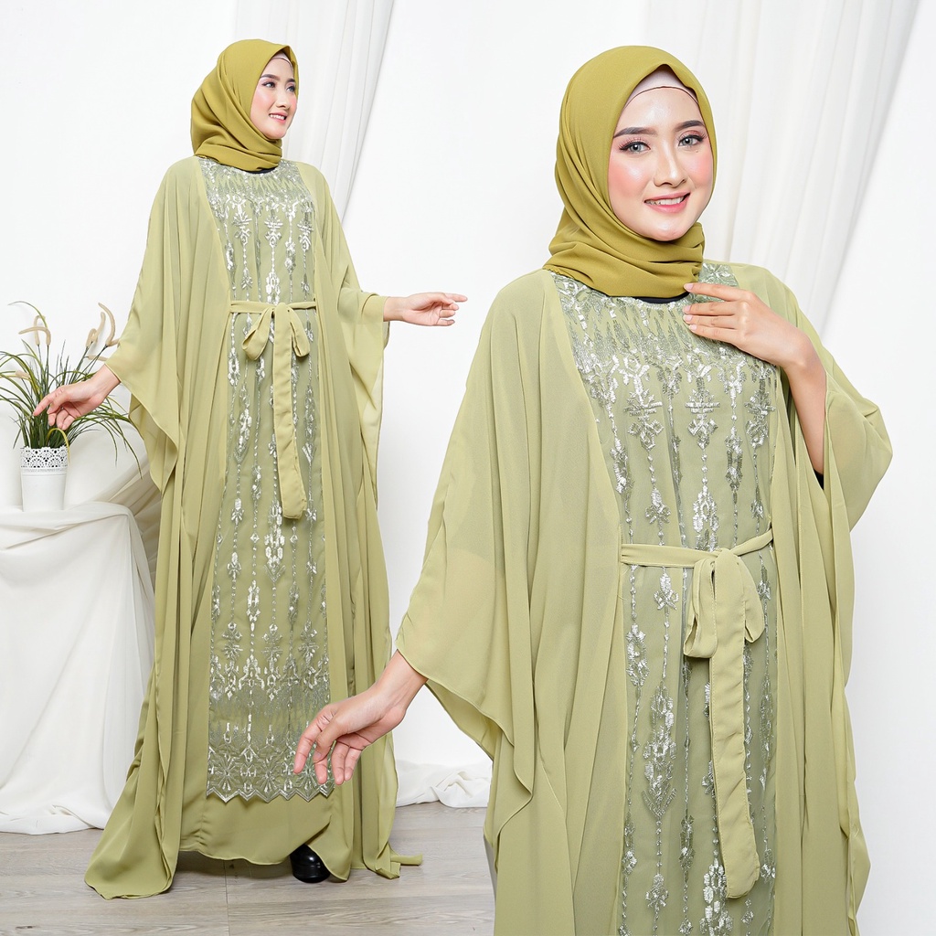 Kaftan Ceruti Mix Tile/kaftan grand duta.