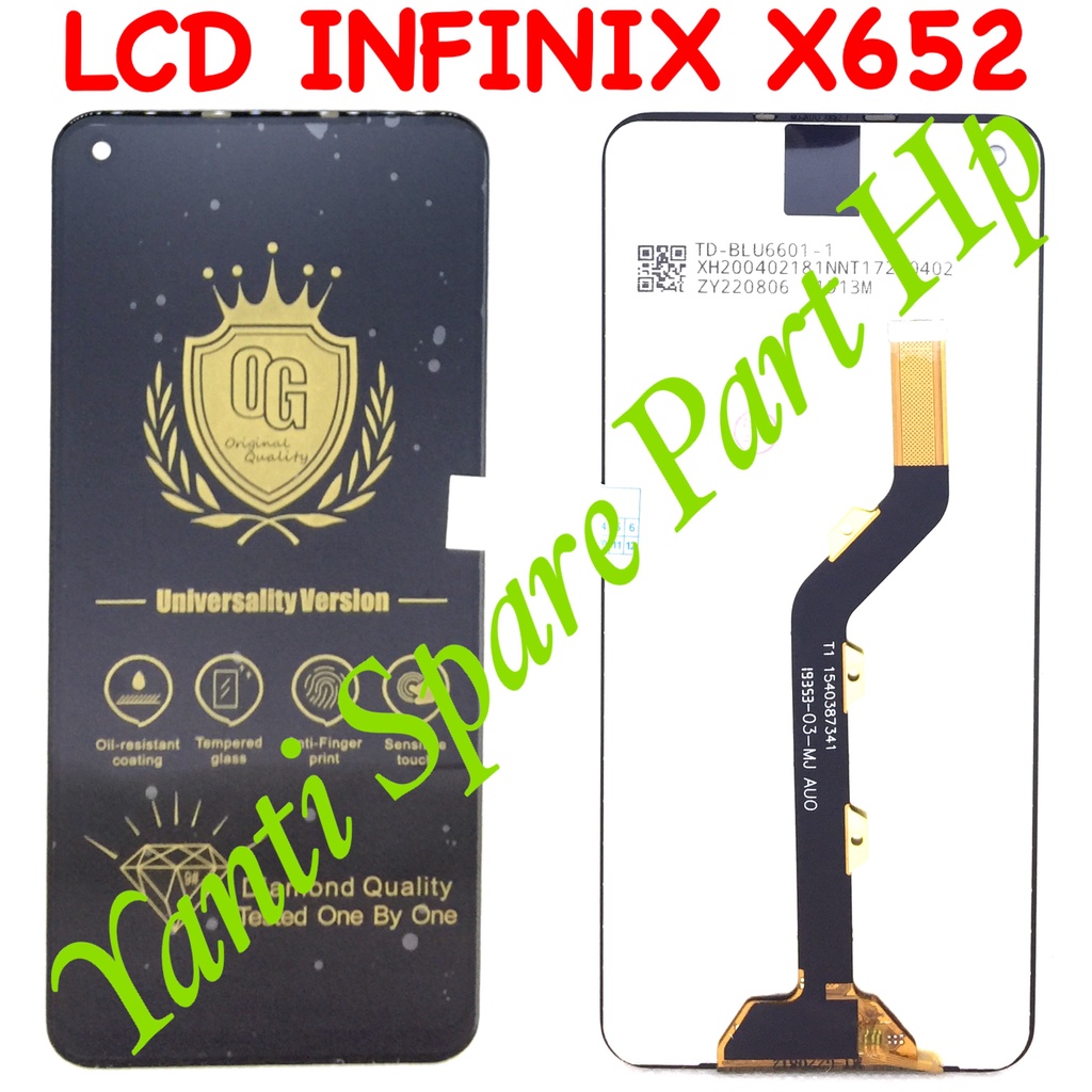 Lcd Touchscreen Infinix S5 S5 Lite X652 X652A Fullset New