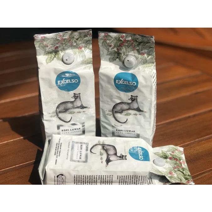 

Kopi Luwak Excelso 100% Original Toraja @100Gr ( Fresh Bentuk Biji )