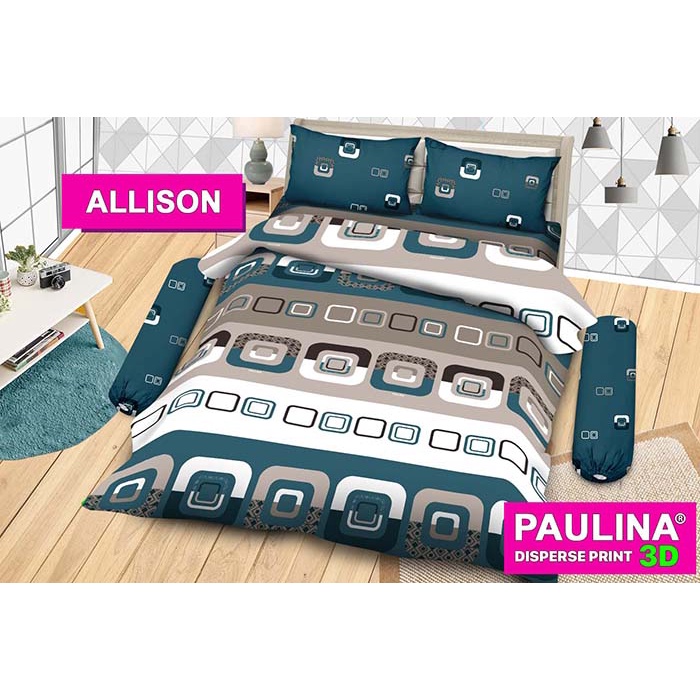 SS Sprei Bonita Paulina 180 Golden Rosetta 180x200 king size no 1 mix motif Part B