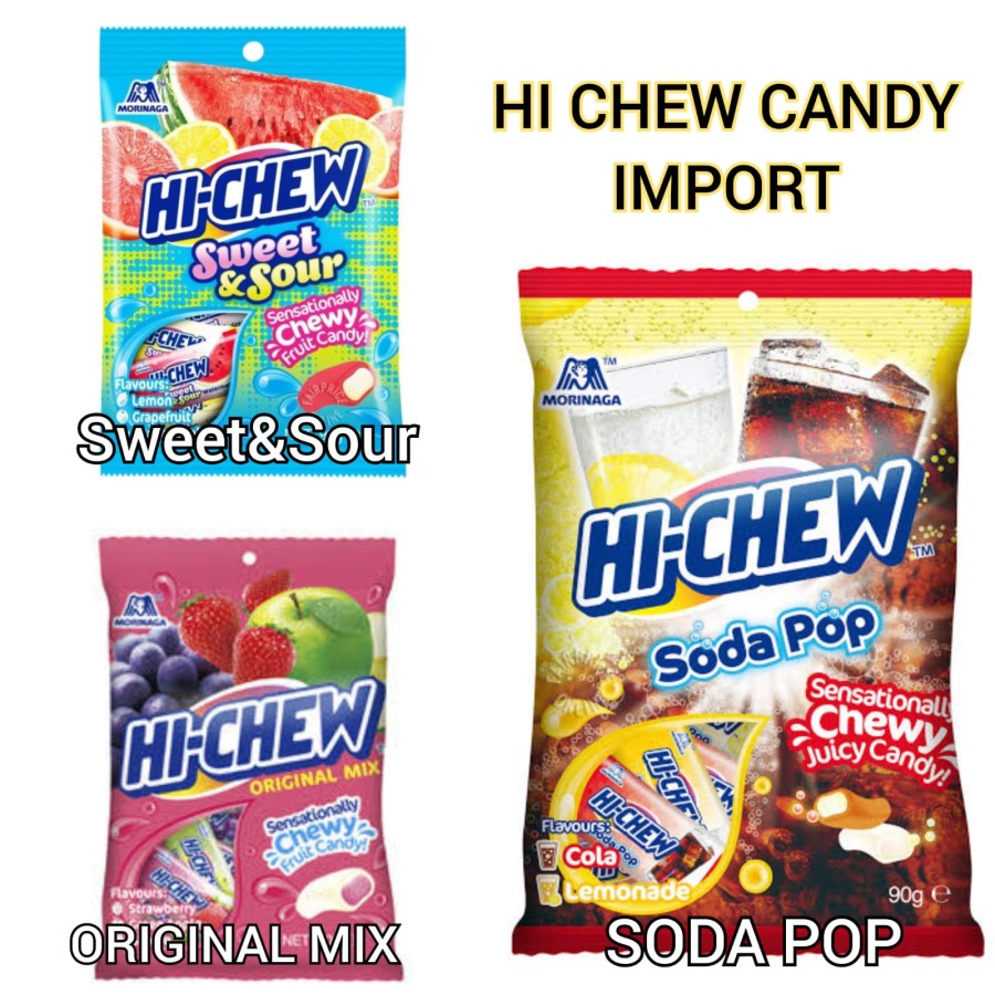 HI CHEW CANDY Permen Hi Chew Import Chewy Candy Import VIRAL