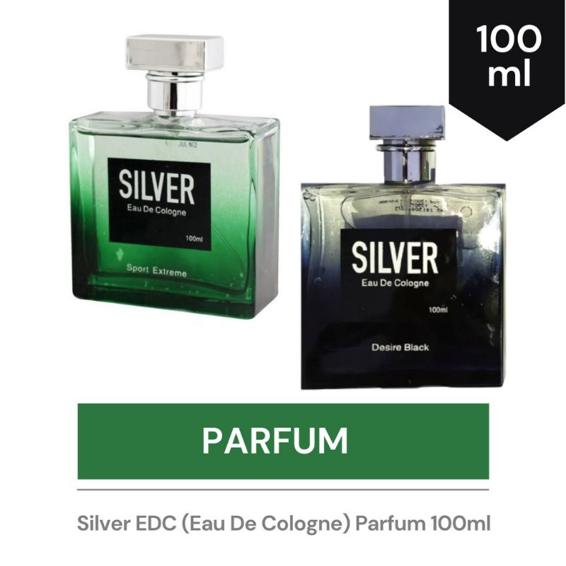 Parfum Silver EDC - Eau De Cologne  Parfum 100ml 100% Original