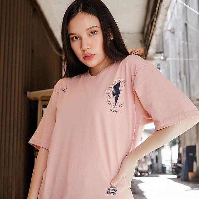 SALE Poeticluzien Dusty Pink T-Shirt Universe