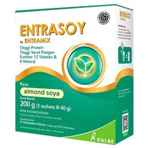 

ENTRASOY BOX 200 GRAM susu bubuk kedelai