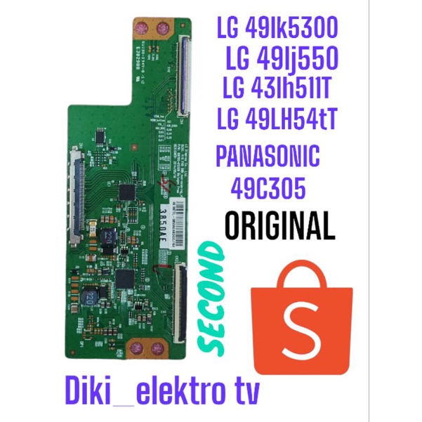 MESIN TV TCON-TIKON-T CON PANASONIC 49C305 ORIGINAL