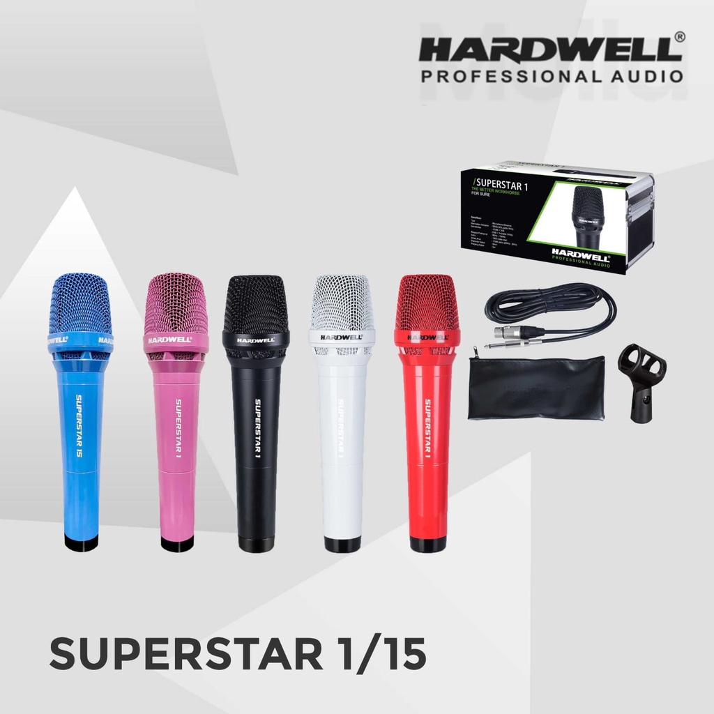 Microphone Hardwell Superstar 1S / Mic Hardwell Original Superstar 1