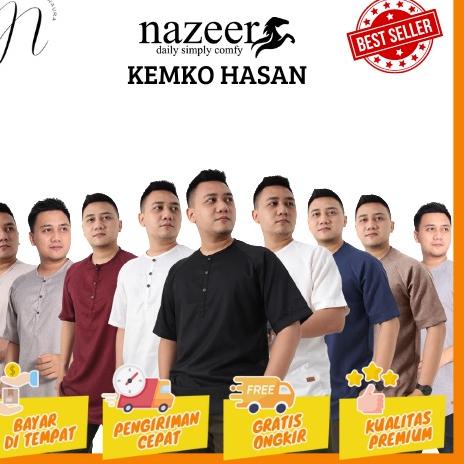 ➾ Kemeja Koko Pria Lengan Pendek Hasan Nazeer ➢