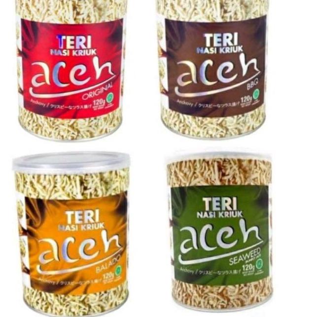 

RealPictj8J3v teri kriuk aceh original bbq balado seaweed teri nasi kriuk aceh HALAL MUI