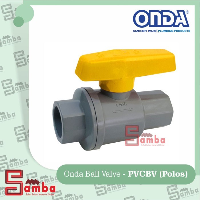 ] Ball valve onda 2 inch polos / stop kran plastik onda