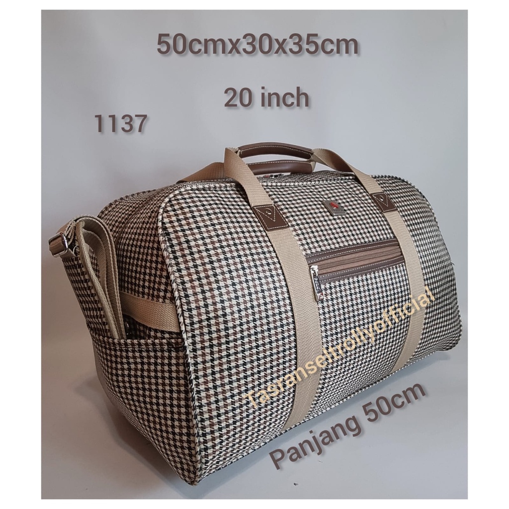 Tas Pakaian Travel Bag Polo Interclub size 50cmx30x35cm 20 inch