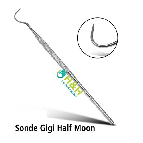 Sonde Halfmoon / Alat Diagnostic / Sonde Dental / Sonde