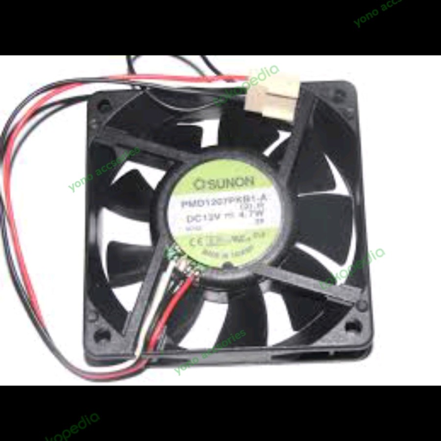 FAN 7CM SUNON PMD1207PKB1-A DC.12V 4.7W 3PIN TEBAL 1.5CM |ORI | TAIWAN