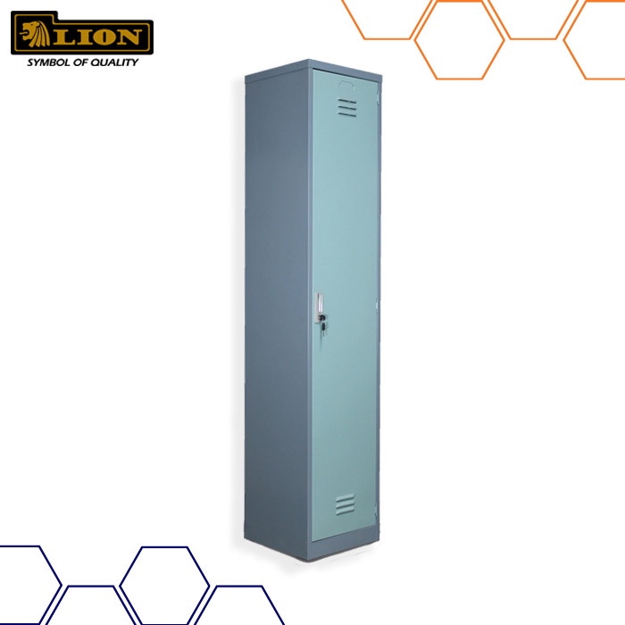 

Terlaris Lion Steel Locker Loker 1 Pintu - L551