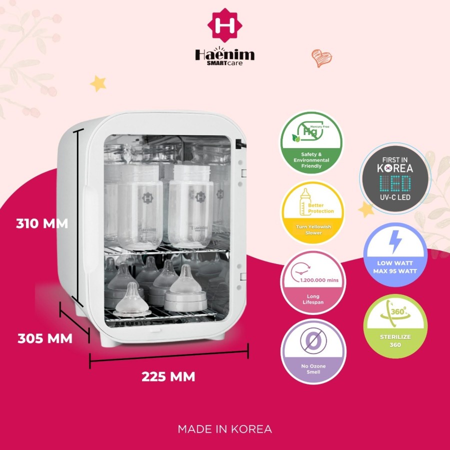 UVC LED STERILIZER M 1 White