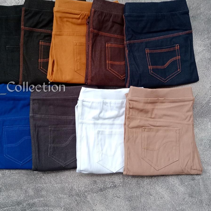 ✥ Leging denim levis / COD / legging murah / leging Levis denim bahan tebal ❈