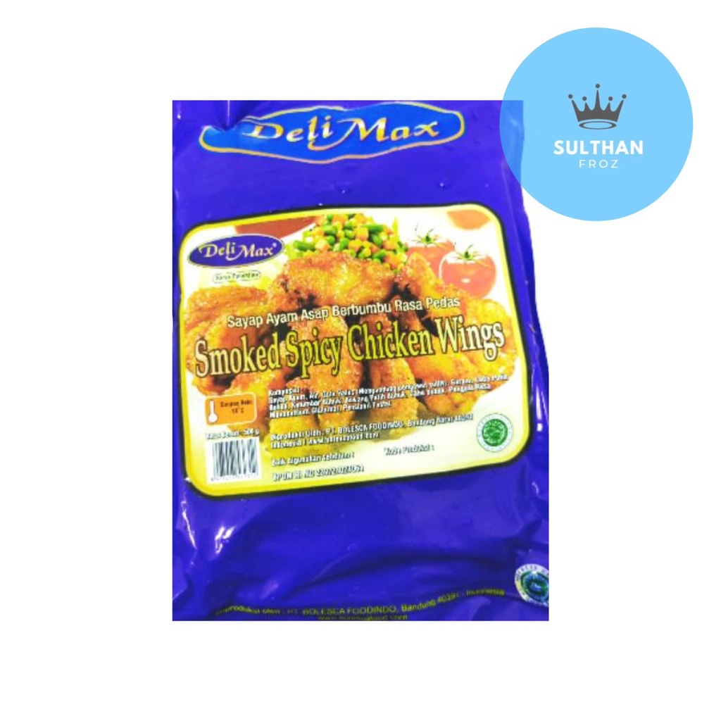 

DELI MAX SMOKED SPICY CHICKEN WING 500 GR