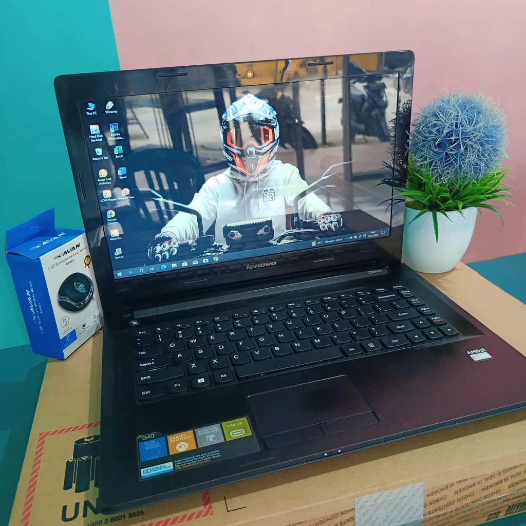 Laptop Lenovo G40 Slim,14 Inch, Ram 4/ 500 Gb