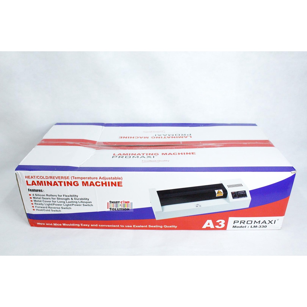 Mesin Laminating A3 Promaxi LM330WK / LM-330WK Hot Cold Laminator