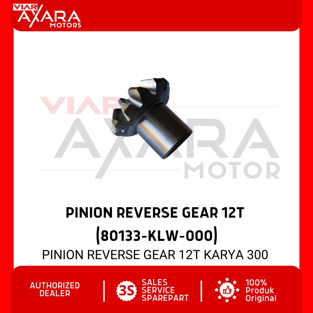 Pinion Reverse Gear 12T / Pinion Gear 12T Sparepat Viar Karya 300 CC (80133-KLW-000)