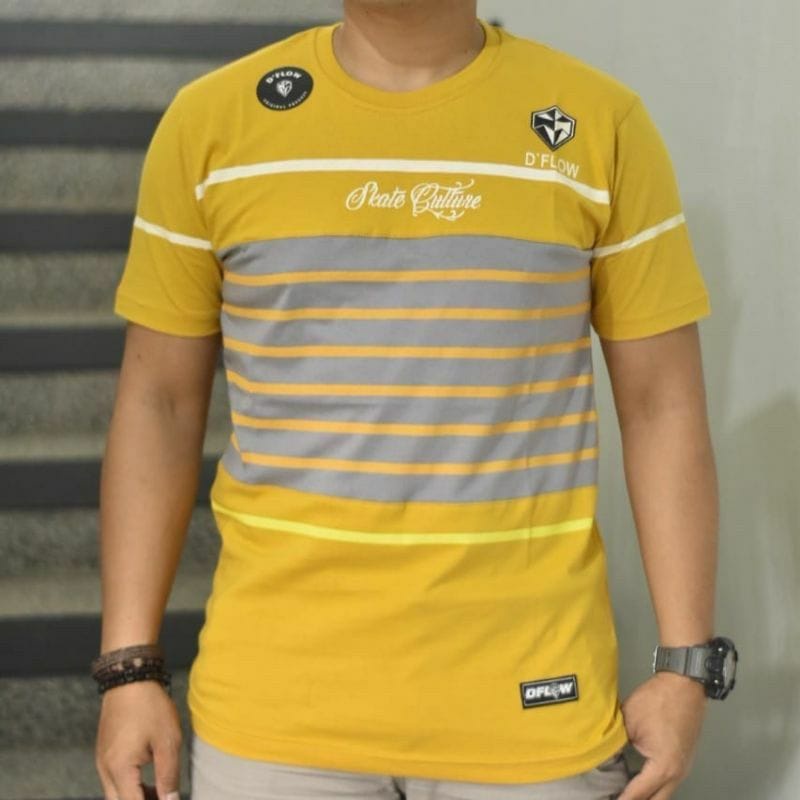 KAOS PRIA DISTRO DFLOW TSHIRT D'FLOW ORIGINAL FREE STICKER