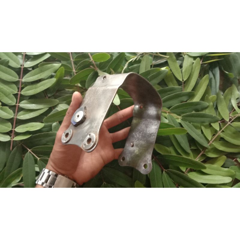 breket/plat spakbor depan rx king original dudukan spakbor depan rx king