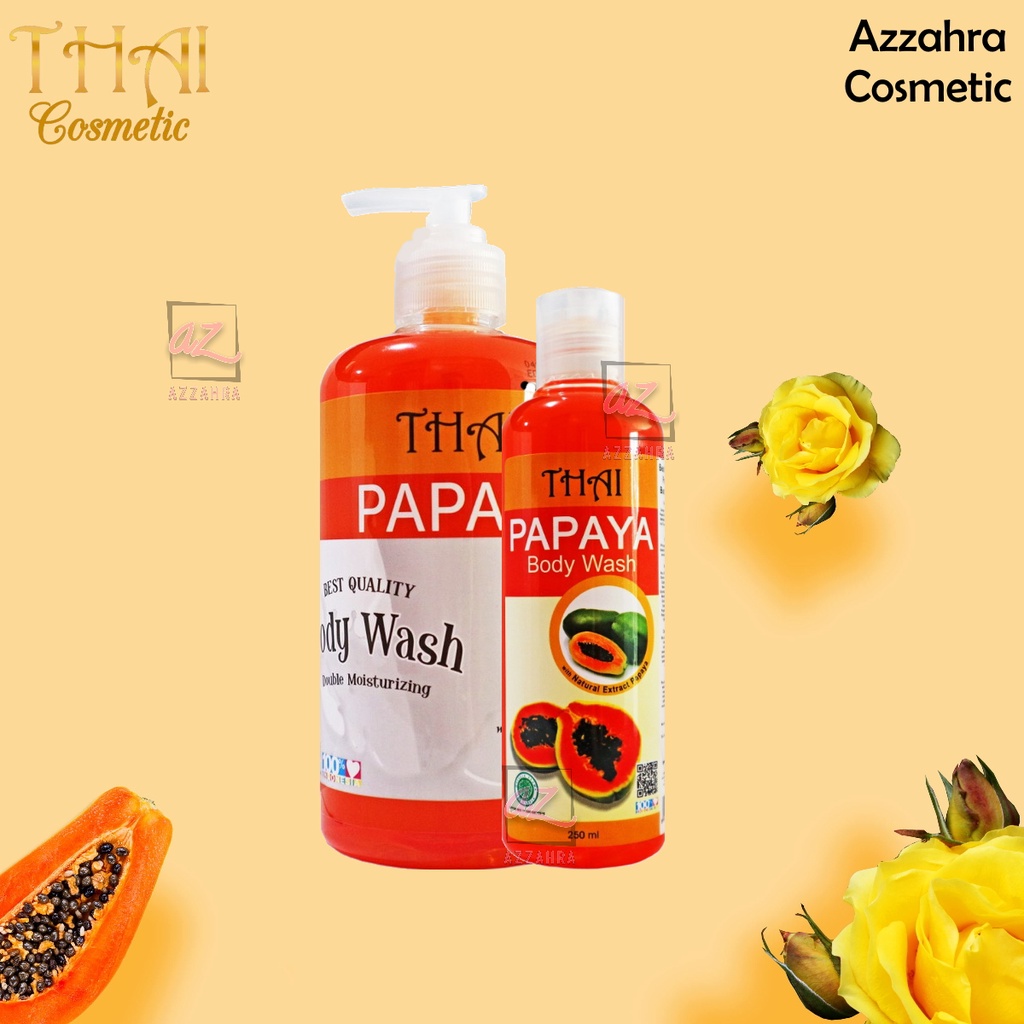 THAI Body Wash Papaya 250ml/500ml