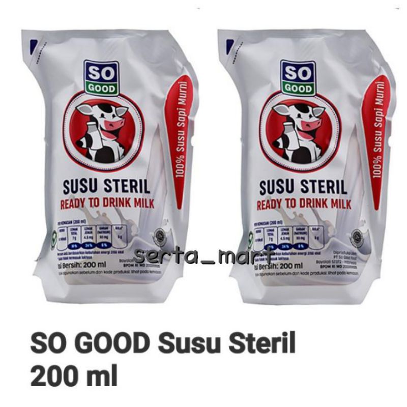 

So Good Susu Steril Pouch 200ml