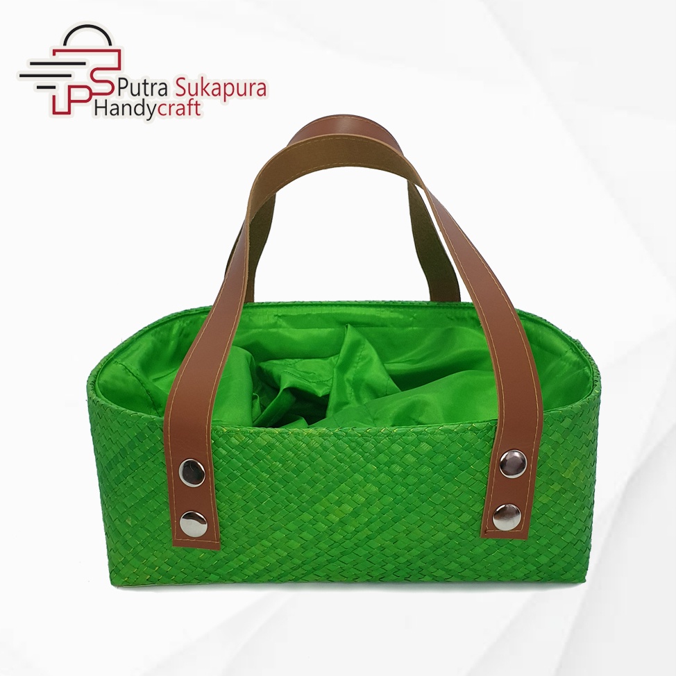 Tas Keranjang Baki Anyaman Serbaguna Souvenir Goodie Bag