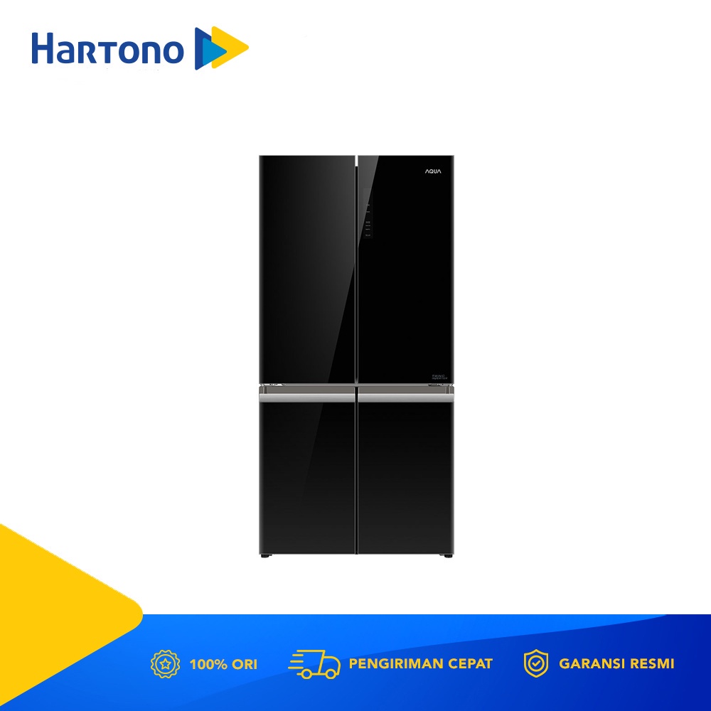 Aqua Kulkas Multi Door Refrigerator AQR-IG645AM(GB)