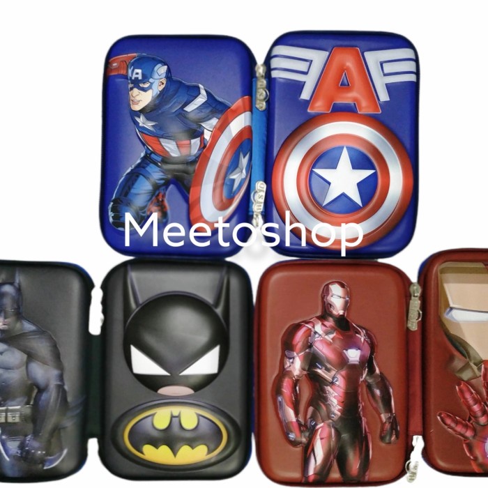 

Kotak Pensil Hardcase IMPOR Tempat Pensil Pencil Case Karakter Smiggle