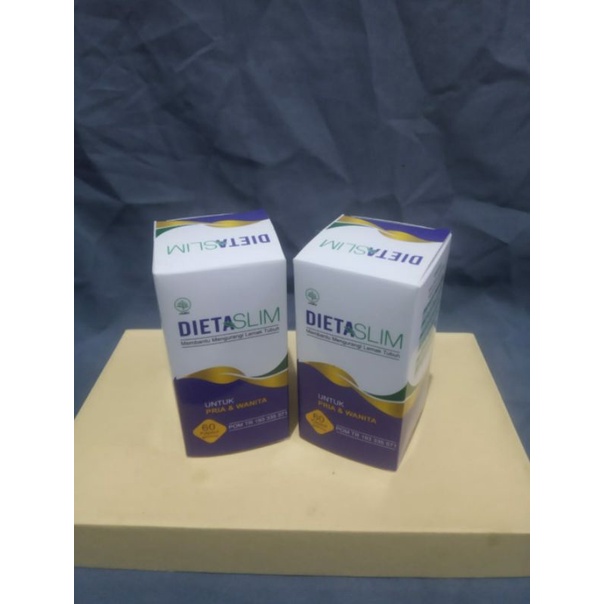 Obat Pelangsing Badan Ampuh Dietaslim Asli Original Isi 60 Kapsul