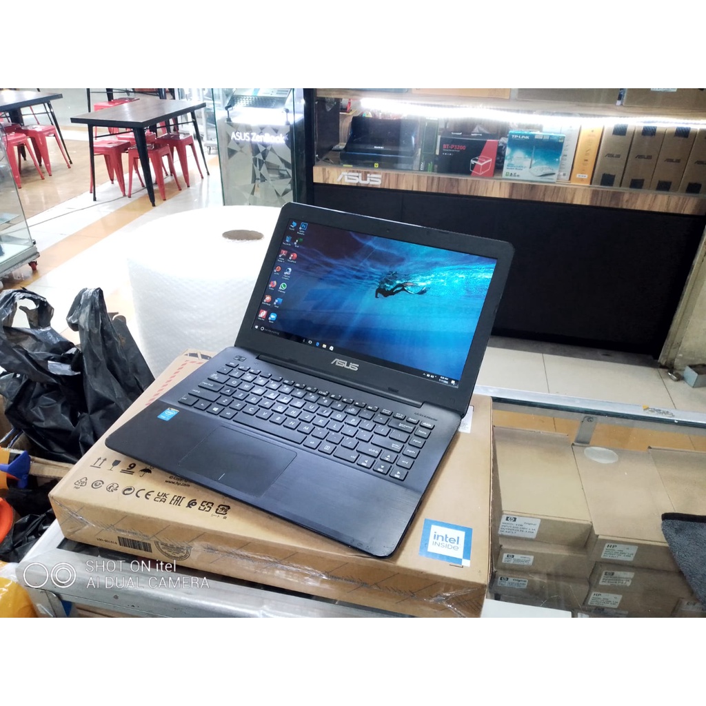 LAPTOP Leptop SECOND SEKEN Asus core I3 RAM 4GB HDD 500GB 14 inc  murah siap pakai