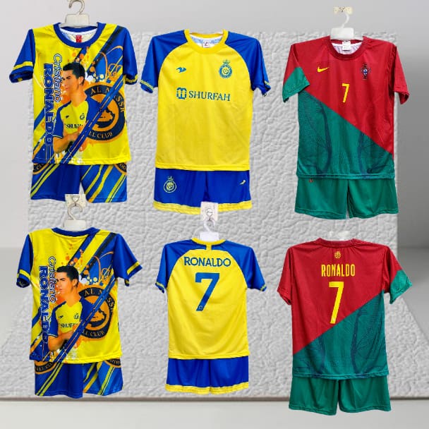 JERSEY BAJU BOLA ANAK AL NASRR RONLDO/BAJU RONALDO PRINTING/baju ronaldo portugal