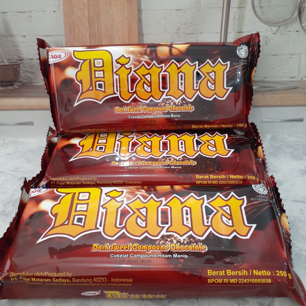 

Coklat Compound Lagie Diana 250g