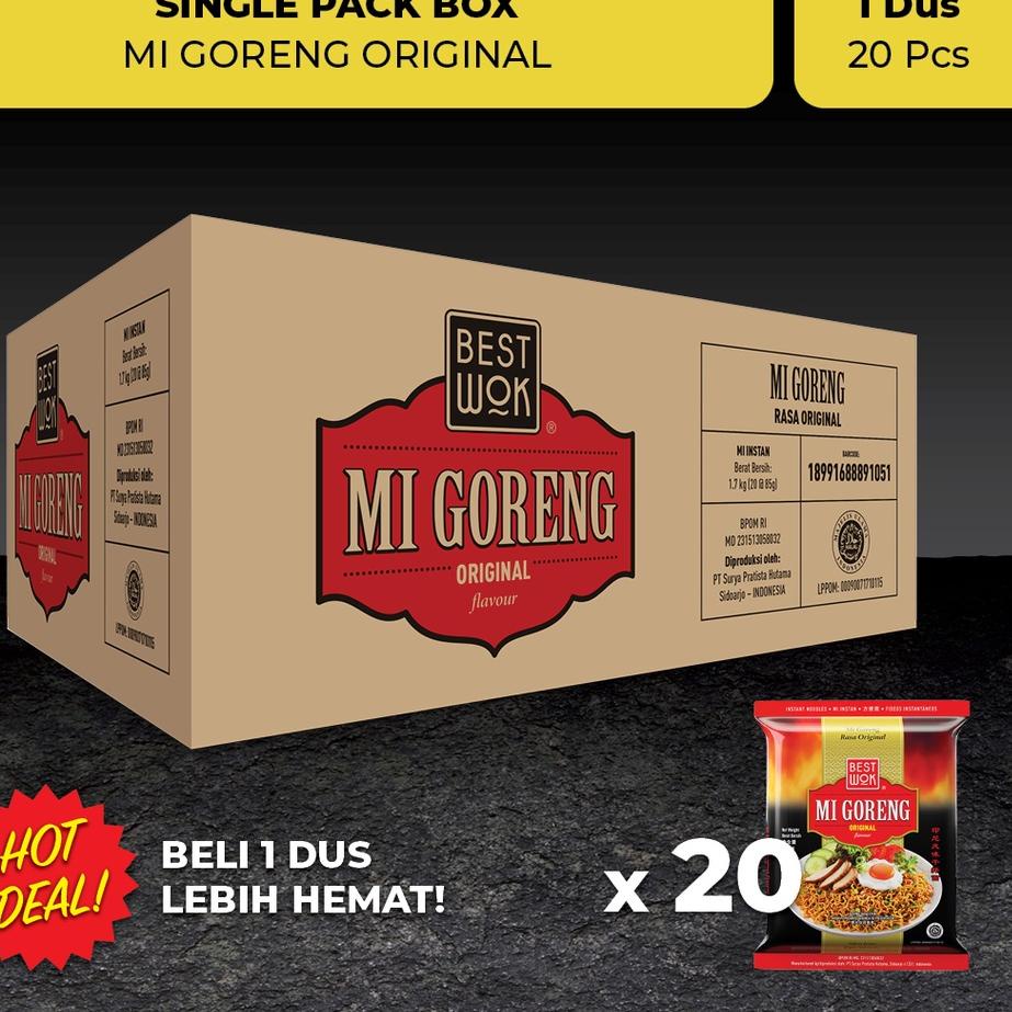 

™ Best Wok Mi Goreng Original Dus 20 pcs (Export Multipack) ♦