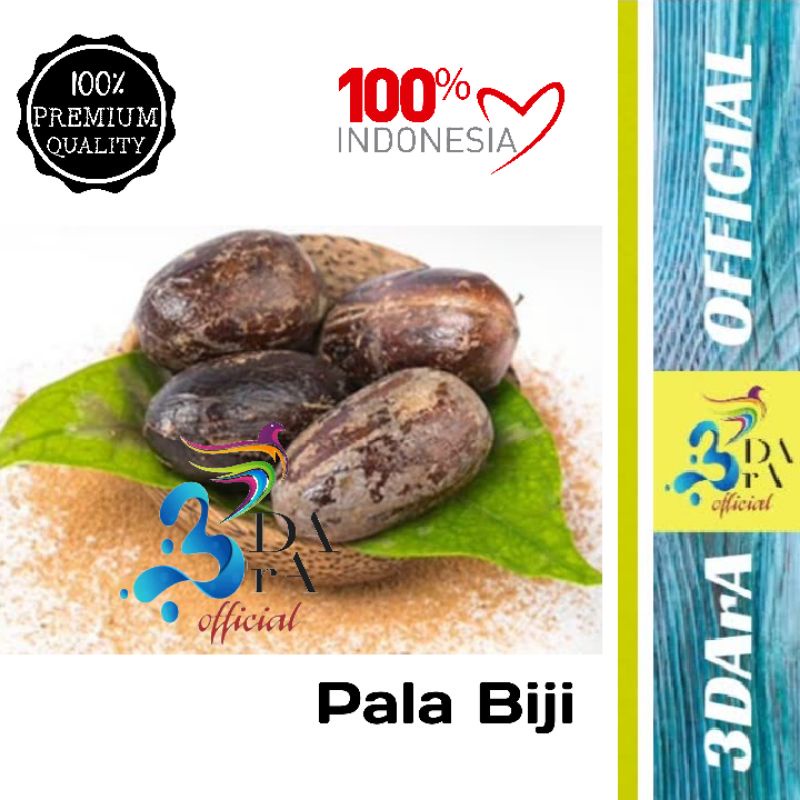 

Biji Pala Lonjong 100gr Asli Kualitas Premium