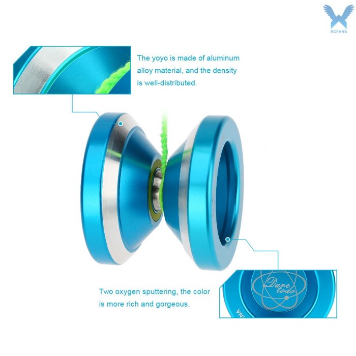 Best Seller Professional Magic Yoyo N8 Aluminum Alloy Metal Yoyo 8 Ball Kk Bearing