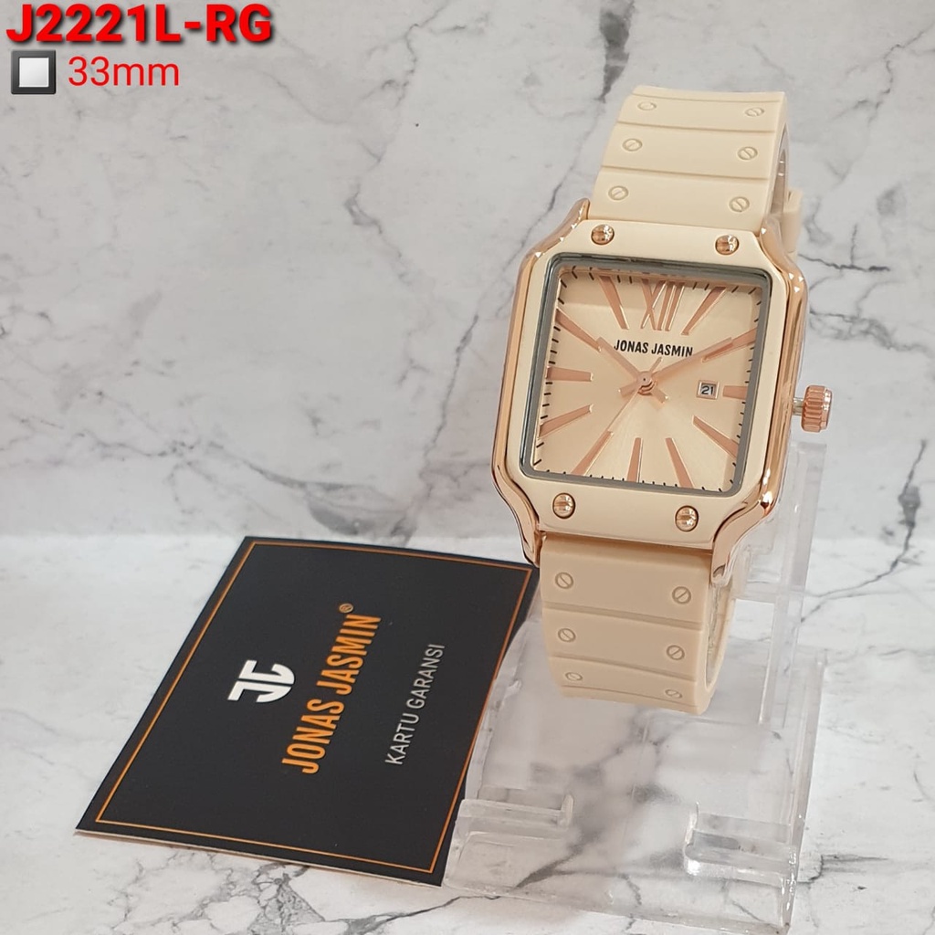 JAM TANGAN FASHION WANITA/JAM TANGAN WANITA JONAS JASMIN J2221L-SPU ORIGINAL WATERESISTAN/JAM TANGAN ANALOG FASHION/