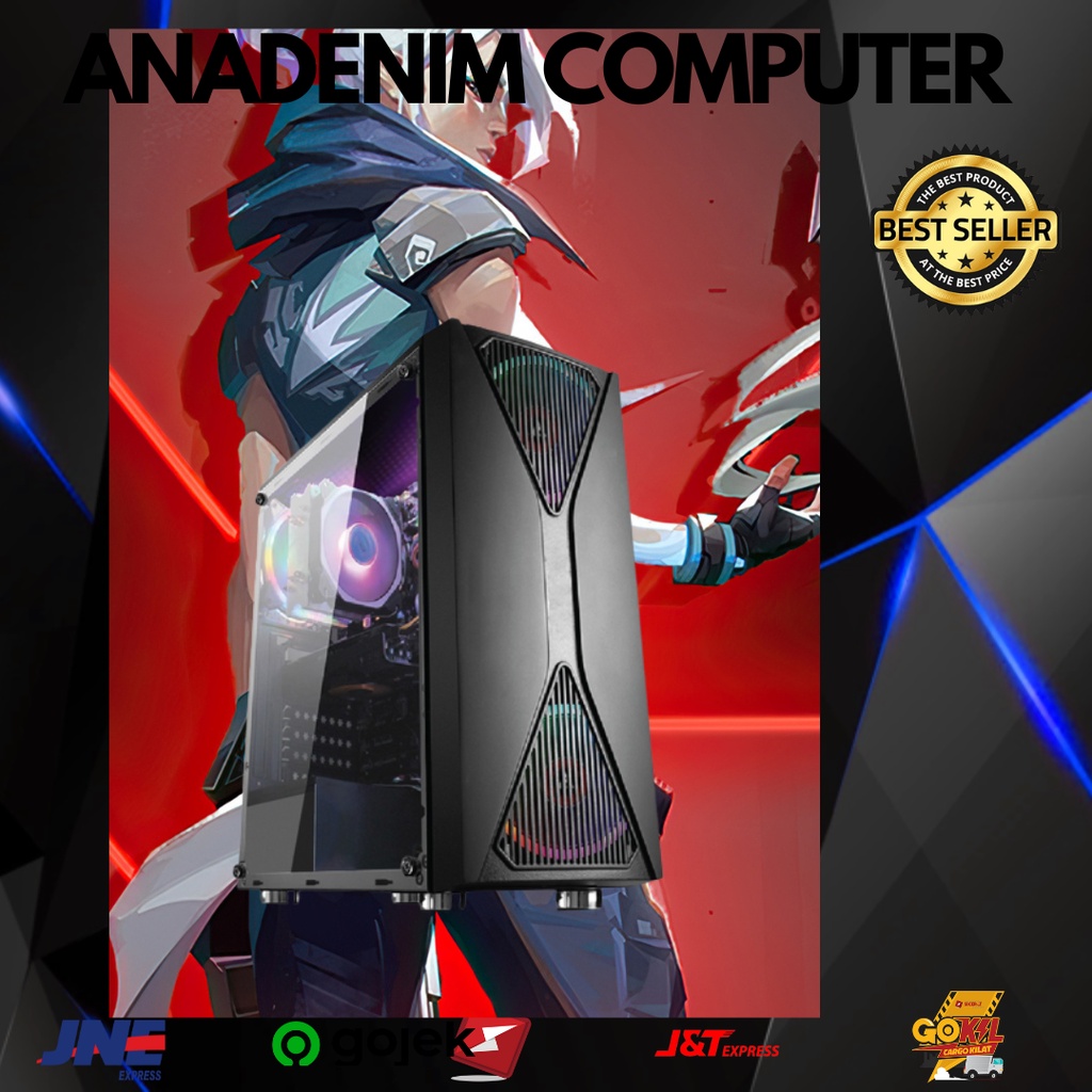 PC GAMING  RYZEN 5 4600 - RYZEN 7 5700  II DDR4 16 GB II SSD 512