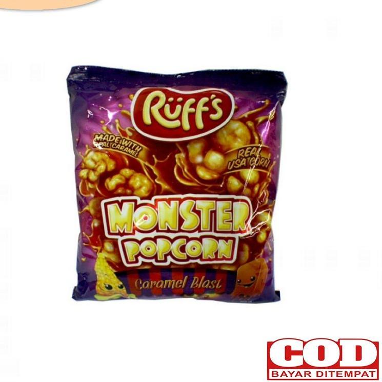 Kepuasan BelanjaO4a4Z Master Popcorn Caramel 70gr Ruffs / Cemilan Pop Corn
