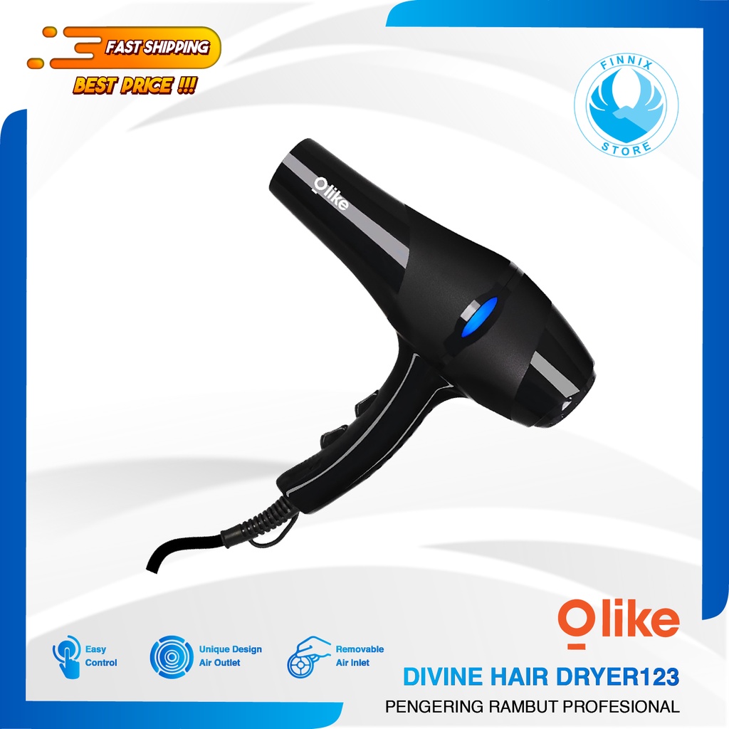 Olike Hair Dryer Divine Pengering Rambut - Garansi Resmi