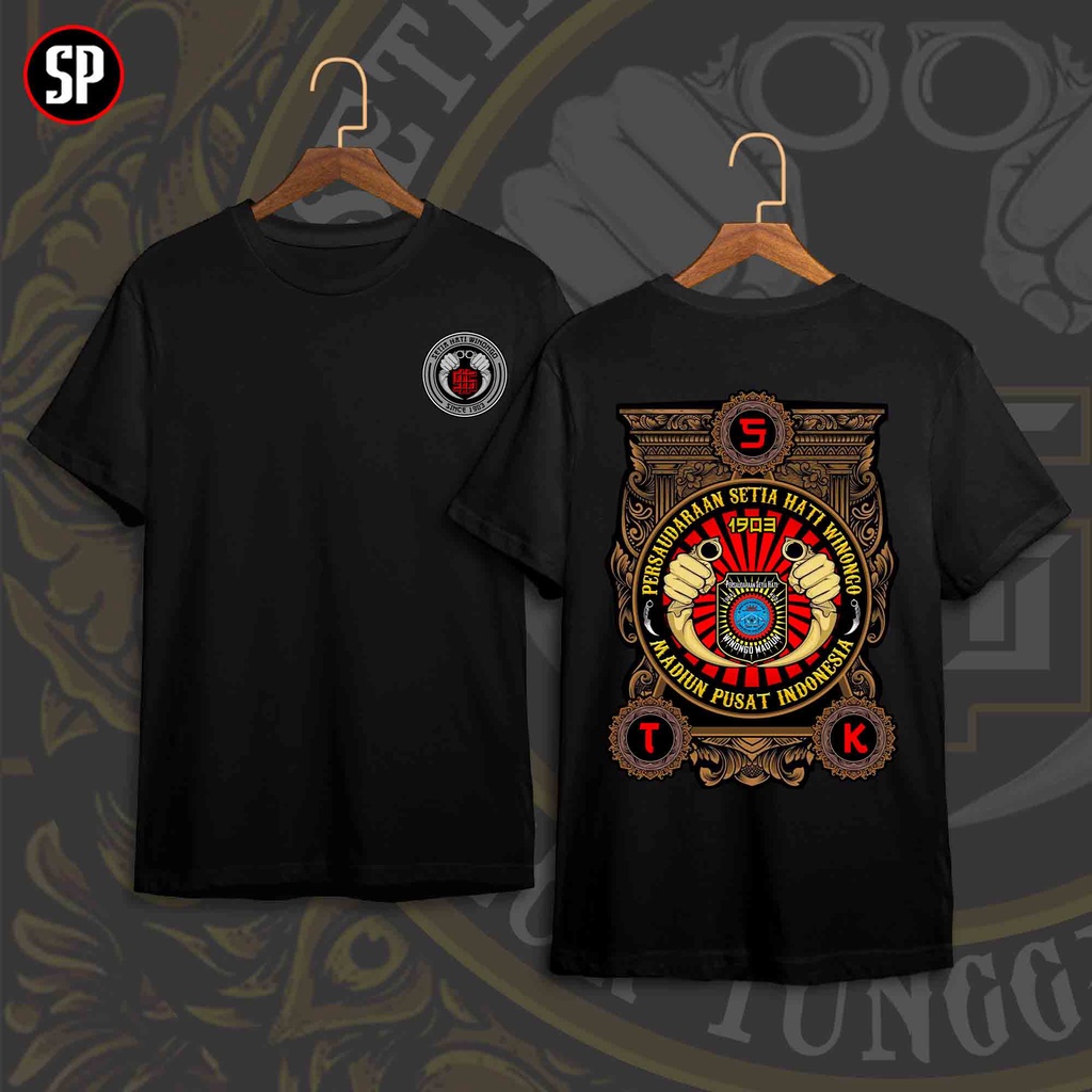 [COD] Kaos SH Winongo PSHW TM Pilar Pencak Silat Madiun / Desain STK Sablon DTF Distro Premium
