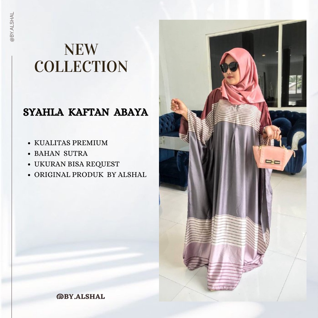 Syahla Kaftan Abaya | Abaya Kaftan Sutra