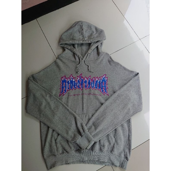 HOODIE ACOVER FLAME GREY