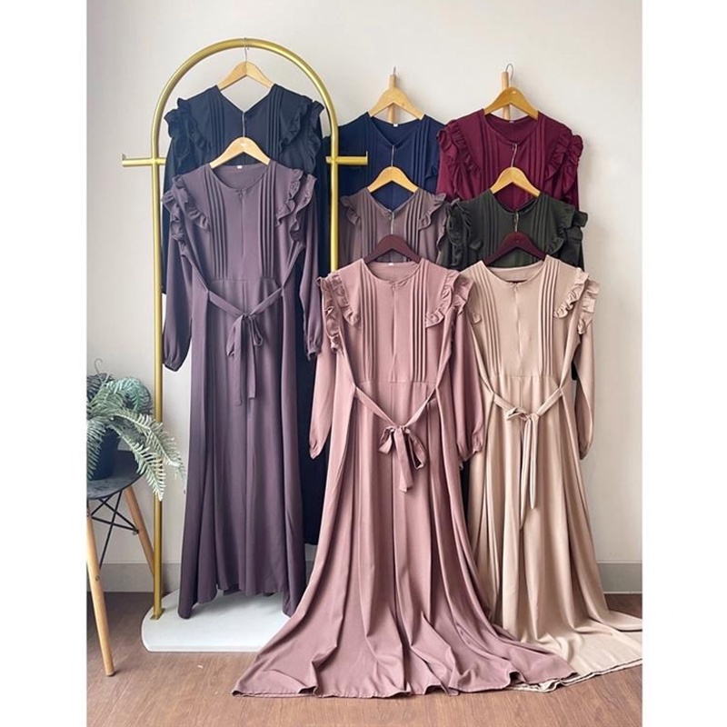 BAJU GAMIS WANITA CANTIK PEREMPUAN CEWEK REMAJA DEWASA SYARI SYAR'I ASDF PESTA POLOS SIMPLE KONDANGAN MUSLIMAH MOSCREPE PREMIUM JUMBO BUSUI TERMURAH MURAH TERLARIS ELEGAN MEWAH IMPORT TERBARU KEKINIAN 2021 2022 REMAJA WANITA KEKINIAN