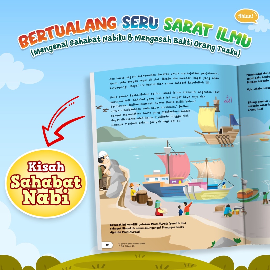 Buku Pertualangan Anak : Bertualang Seru Sarat Ilmu